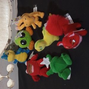2004 Neopets Plush Happy Meal Toys mini plush lot of 8